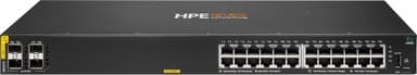 HPE Aruba Networking CX 6000 24p 10M/100M/1G Class4 PoE 4p SFP 1G 370W Switch Managed L3 Gigabit Ethernet (10/100/1000) Power over Ethernet (PoE) 1U 