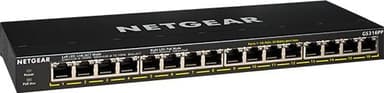 Netgear GS316PP 16-Port Gigabit Ethernet Unmanaged PoE+ 183W 