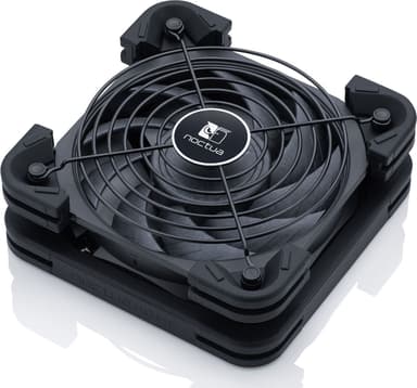 Noctua NV-FS2 kylsystem för dator Fan 12 cm Svart 1 styck Fläkt Svart