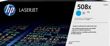 HP Toner Cyaan 508X 9.5K - CF361X 