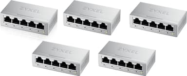 Zyxel GS-105B V5 5-porters Gigabit-svitsj 5-pakning 