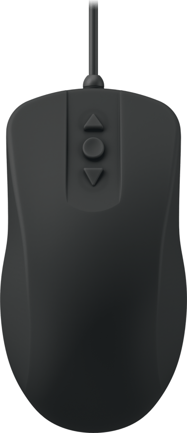 Contour Design Active Key ClassicClean Medical IP68 Scroll Buttons USB-A Mus Svart