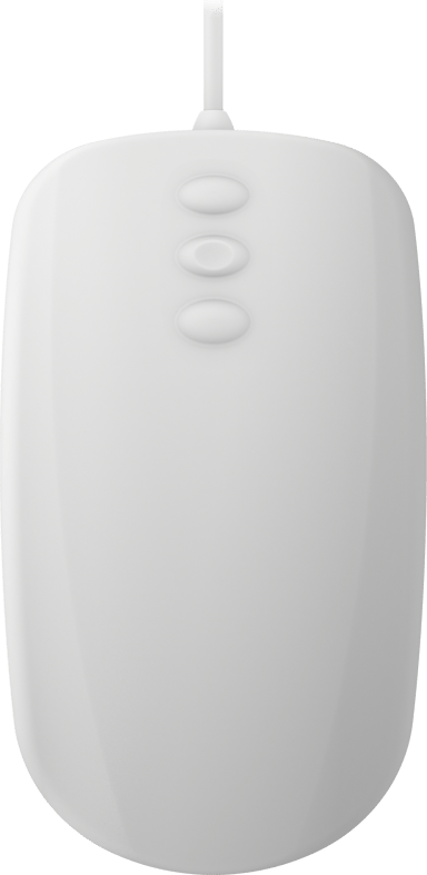 Contour Design Active Key QuickClean Medical IP68 Scroll Buttons USB-A Mus Vit