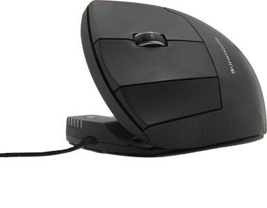 Contour Design Unimouse Left Wired USB-C Mus Svart
