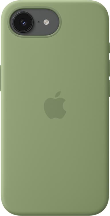 Apple Silicone Case With MagSafe iPhone 17e Vihreä