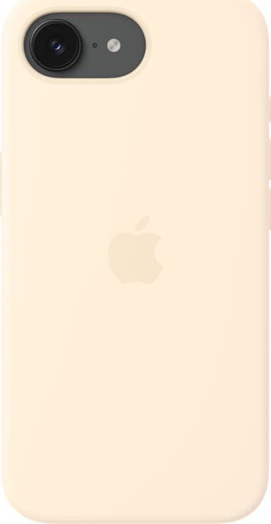 Apple Silicone Case With MagSafe iPhone 17e Vanilje farve