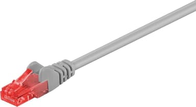 Microconnect Nettverkskabel RJ-45 Cat 6 1m Grå