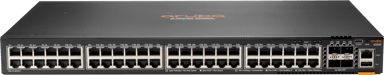 HPE Aruba Networking Aruba 6300F 48-port 1GbE & 4-port SFP56 Managed L3 Gigabit Ethernet (10/100/1000) 1U Grijs 