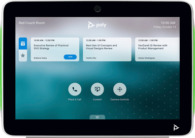 HP Poly TC10 Touch Controller uden netledning - Hvid
