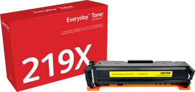Xerox Everyday Toner ersätter HP 219X gul (W2193X) 2,5K 