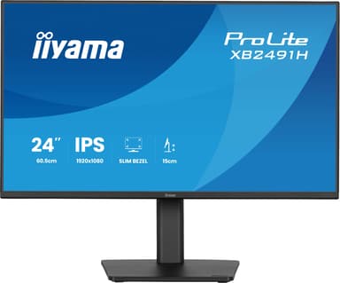 iiyama ProLite XB2491H-B1 23.8" 1920 × 1080pixels IPS 16:9 120Hz
