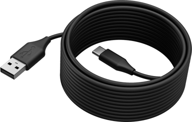 Jabra PanaCast 50 -USB-johto 5 M 5m USB-C USB-A Musta