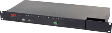 APC KVM1116R KVM Switch Stativ-montering Sort 