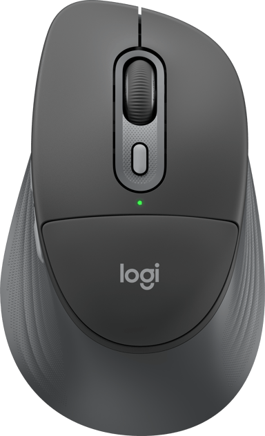 Logitech Signature Comfort Plus M850 L for Business RF trådløs + Bluetooth Mus Grafitt