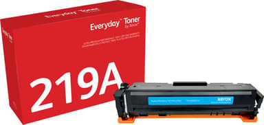 Xerox Everyday Toner korvaa HP 219A cyan (W2191A) 1,2K 