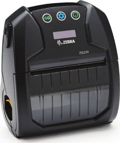Zebra ZQ220 DT 203 dpi 80 mm USB-kit BT/NFC met batterij 