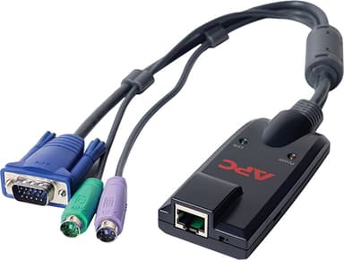APC KVM-PS2 KVM-kabel Svart 
