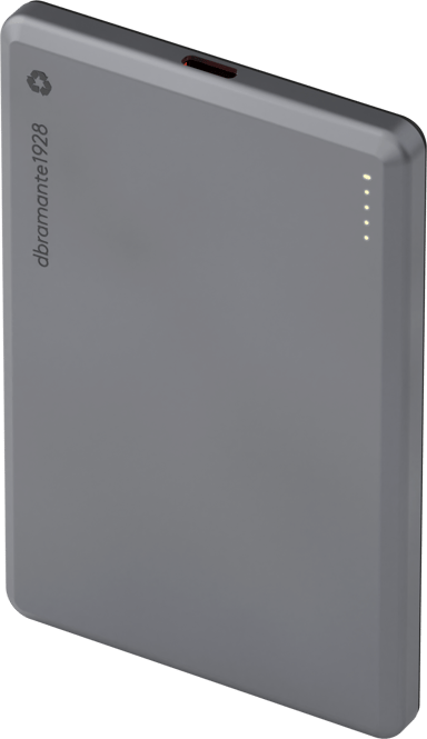 dbramante1928 re-charge MagSafe V2 battery pack 5000mAh Harmaa