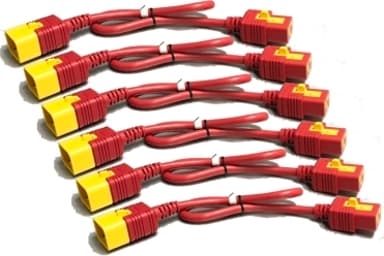 APC AP8714SX340 virtajohto Punainen 1,2 m C19 liitin C20 liitin 1.2m C19 C20 Punainen