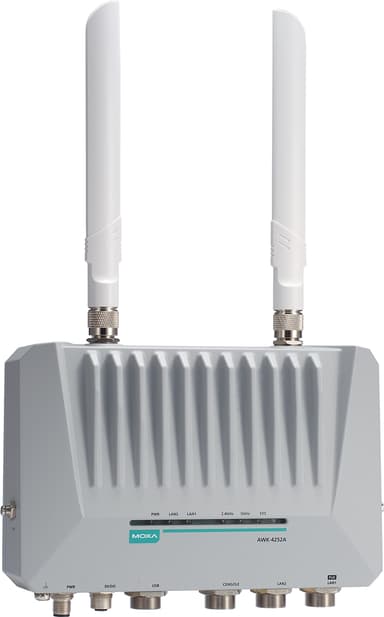 Moxa AWK-4252A-UN-T silta ja toistin Verkkosilta 400 Mbit/s 
