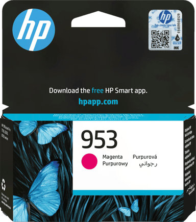 HP Blæk Magenta 953 - OfficeJet Pro 8710/8720/8730/8740 