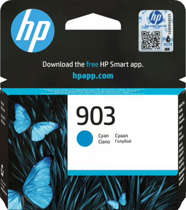 HP Inkt Cyaan No.903