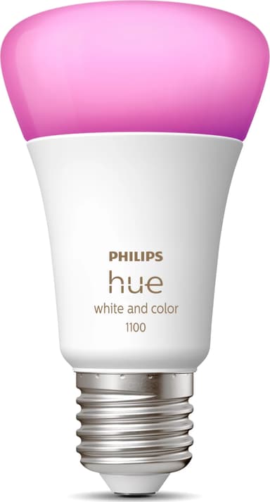 Philips Hue White og farget stemning A60 - E27 lyspærer - 1100 
