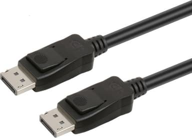 Prokord Displayport-Kabel 1.4 8K 1m DisplayPort DisplayPort Noir, Svart