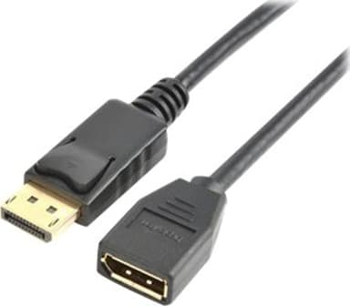 Prokord DisplayPort -kaapeli 1m DisplayPort DisplayPort Musta