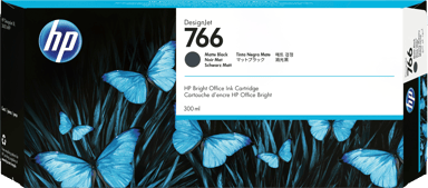 HP Muste Matta Musta No.766 300ml - DJ 3600/3600Dr 
