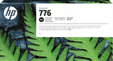 HP Blekk Foto Svart 776 1 liter – DesignJet Z9+ Pro