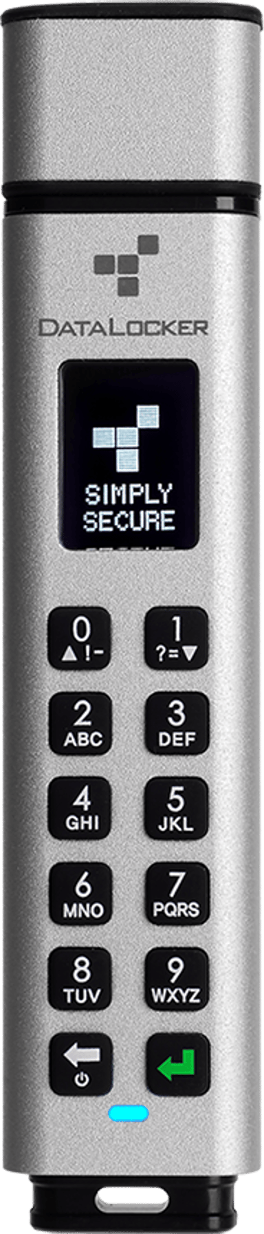 Datalocker Sentry K350 Keypad FIPS 512GB USB-A Sølv