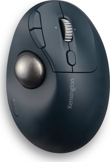 Kensington Pro Fit Ergo TB550 Trådlös RF + Bluetooth Styrkula Svart, Grå