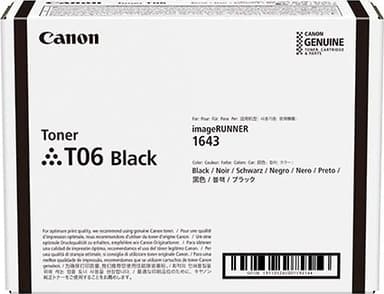 Canon Toner zwart T06 20,5K - X1643P 