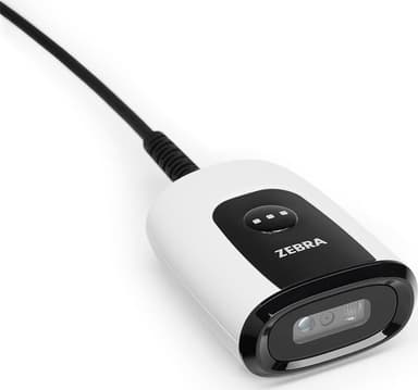 Zebra DS5502 2D USB/RS232 Vit (endast skanner) 