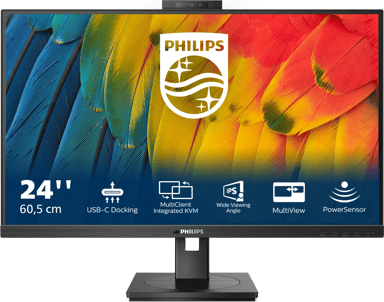Philips 24B1U5301H 23.8, 23.8 inch/60.5 cm" 1920 × 1080pixels IPS 16:9 75Hz