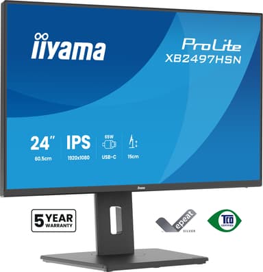 iiyama ProLite XB2497HSN-B1 23.8" 1920 × 1080pixels IPS 16:9 100Hz