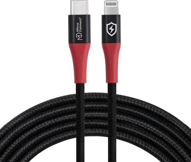 Microconnect USB-C To Lightning Data Blocker Cable 1.5m 1.5m Musta