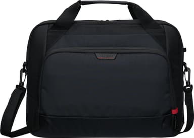 Targus 15-16" Classic Briefcase Ecosmart 16" Polyesteri, Polyeteenitereftalaatti Musta, Punainen