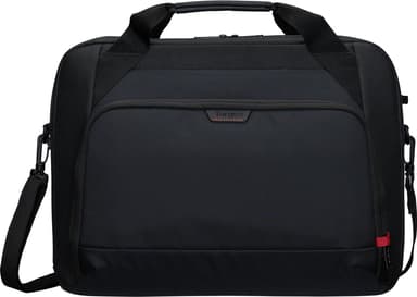 Targus 17-18" Classic Briefcase Ecosmart 18" Polyester, Polyetylentereftalat (PET) Rød, Sort