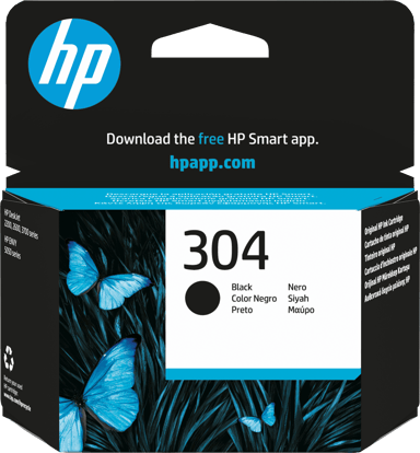 HP Ink Black No.304 - DeskJet 3720/3730/3732
