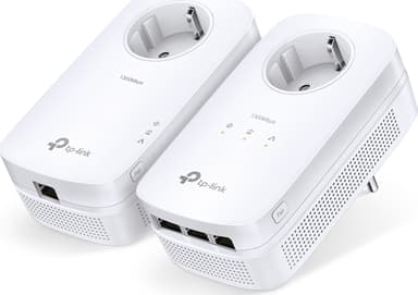 TP-Link TL-PA8033P KIT PowerLine-verkkosovitin 1300 Mbit/s Ethernet LAN Valkoinen 2 kpl