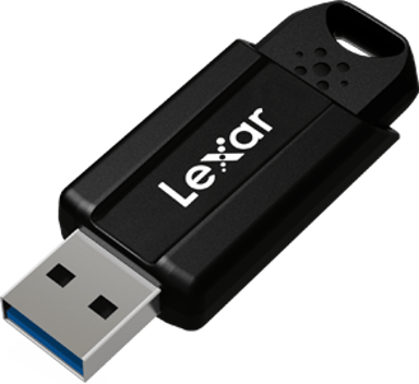 Lexar JumpDrive S80 64GB USB-A Sort
