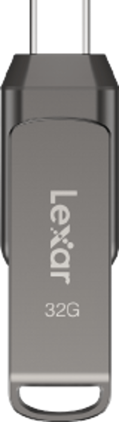 Lexar JumpDrive Dual Drive D400 32GB USB-C Grå