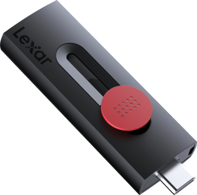 Lexar Jumpdrive D300 Dual 256GB USB-A / USB-C Musta