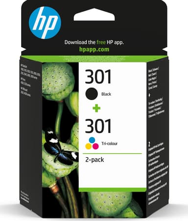 HP Bläck Combo Pack No.301 (Black,Color) 