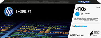 HP Toner Cyan 410X 5K - CF411X 