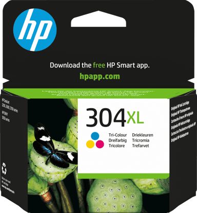 HP Bläck Tri-Color No.304XL - DeskJet 3720/3730/3732