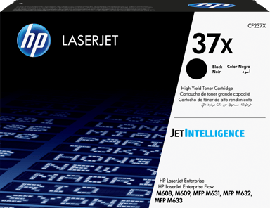 HP Toner Zwart 37X - CF237X 