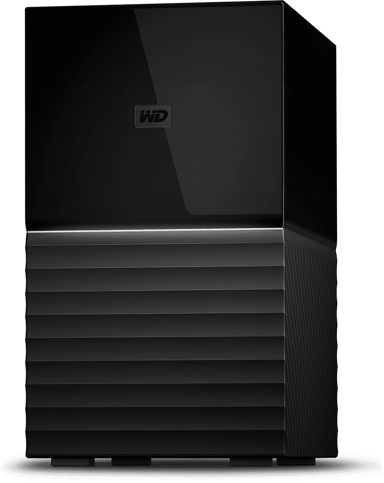 WD My Book DUO Desktop RAID 28TB Musta